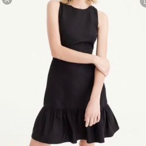 JCrew Petite Dropwaist Dress in Classic Faille